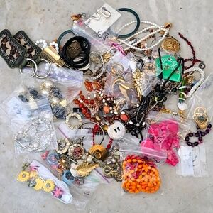 5 lb Bundle of Vintage Costume Jewelry
